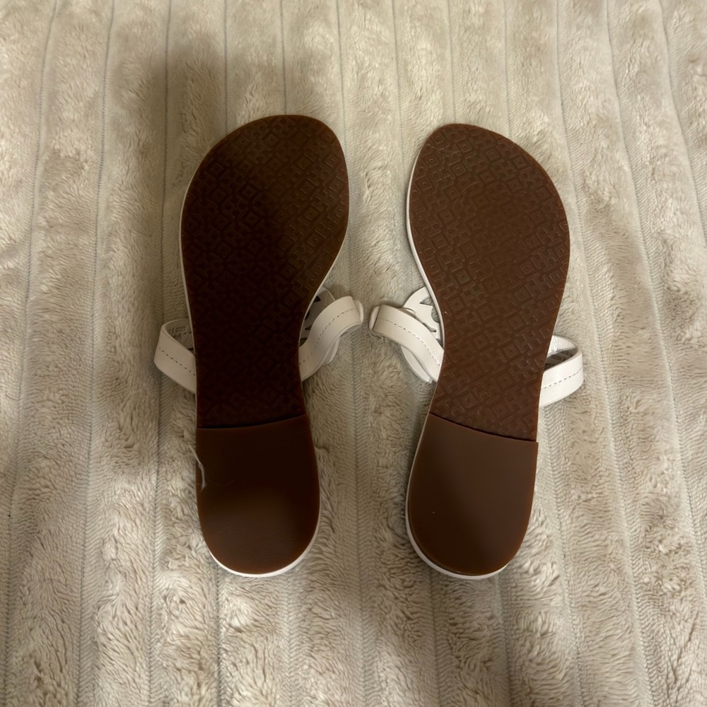 Tory Burch Miller Sandal White / Gold Women’s Size 8.5 and 9 - Picture 6 of 6